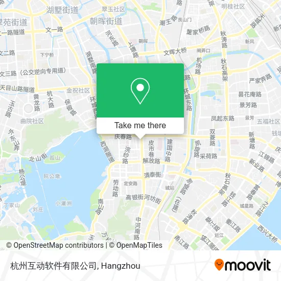 杭州互动软件有限公司 map