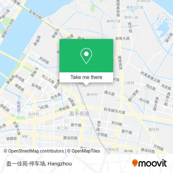 盈一佳苑-停车场 map