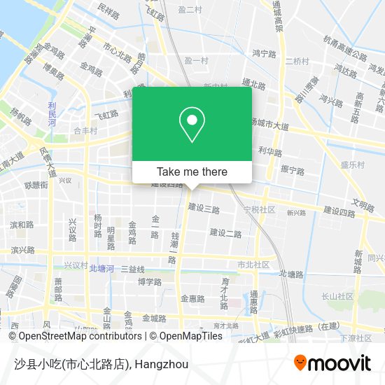 沙县小吃(市心北路店) map