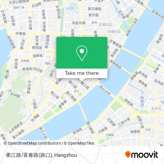 衢江路/富春路(路口) map