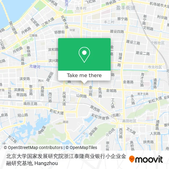 北京大学国家发展研究院浙江泰隆商业银行小企业金融研究基地 map