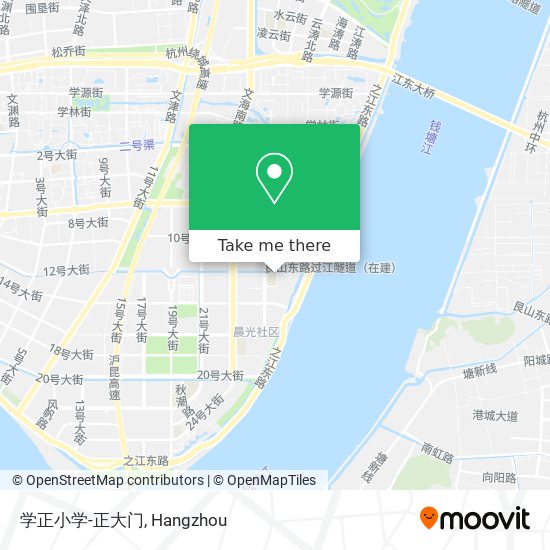 学正小学-正大门 map