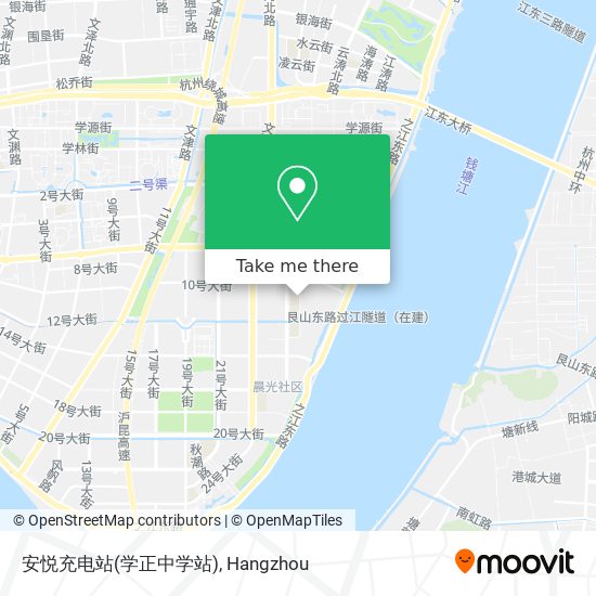安悦充电站(学正中学站) map