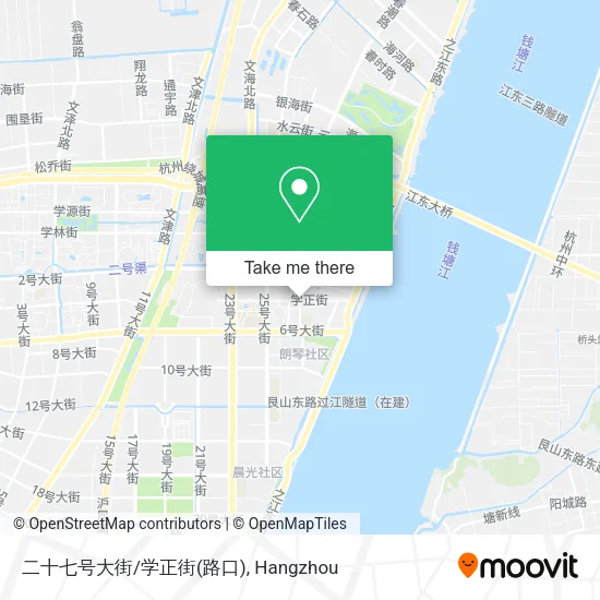 二十七号大街/学正街(路口) map