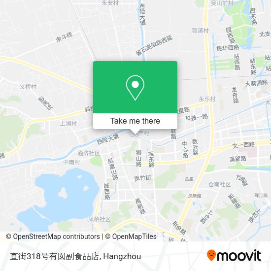直街318号有囡副食品店 map