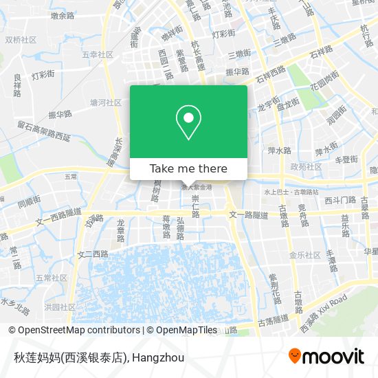 秋莲妈妈(西溪银泰店) map