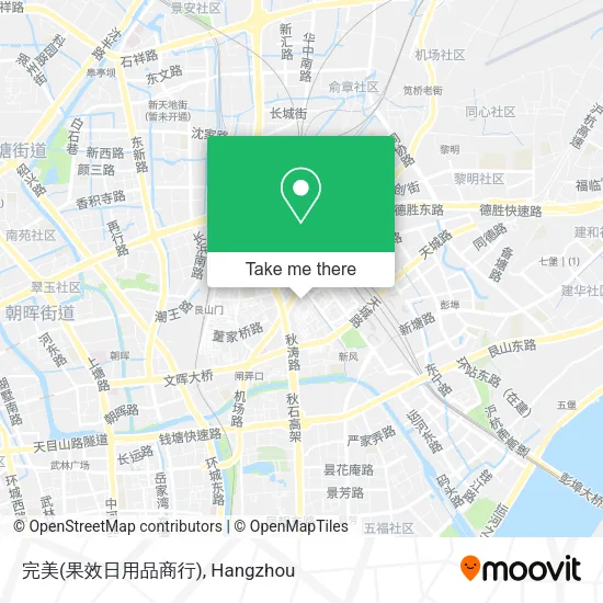 完美(果效日用品商行) map