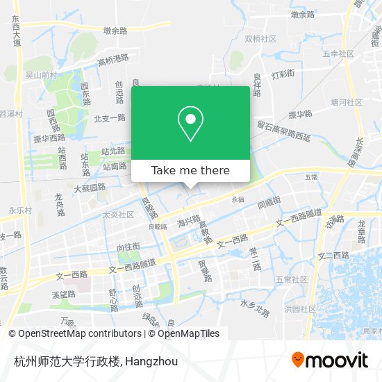 杭州师范大学行政楼 map