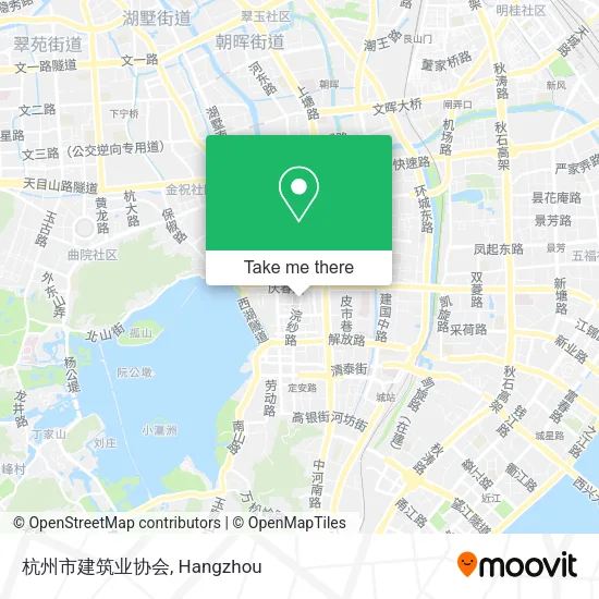 杭州市建筑业协会 map