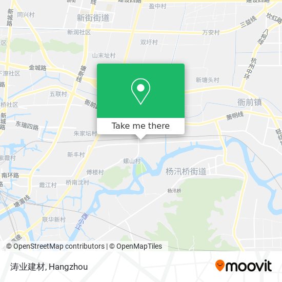涛业建材 map