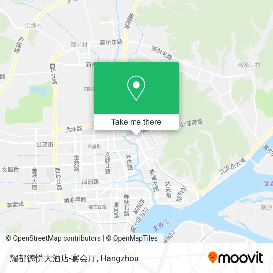 耀都德悦大酒店-宴会厅 map