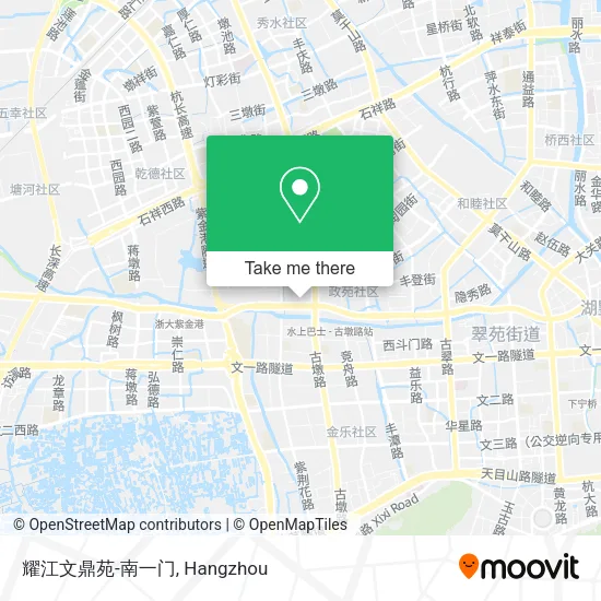 耀江文鼎苑-南一门 map