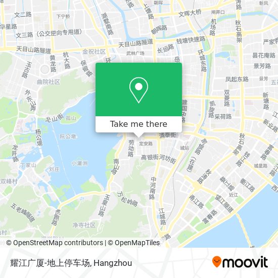 耀江广厦-地上停车场 map