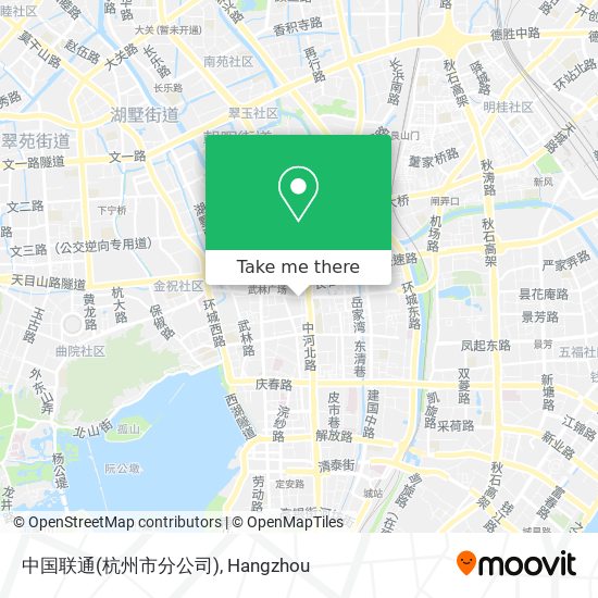 中国联通(杭州市分公司) map