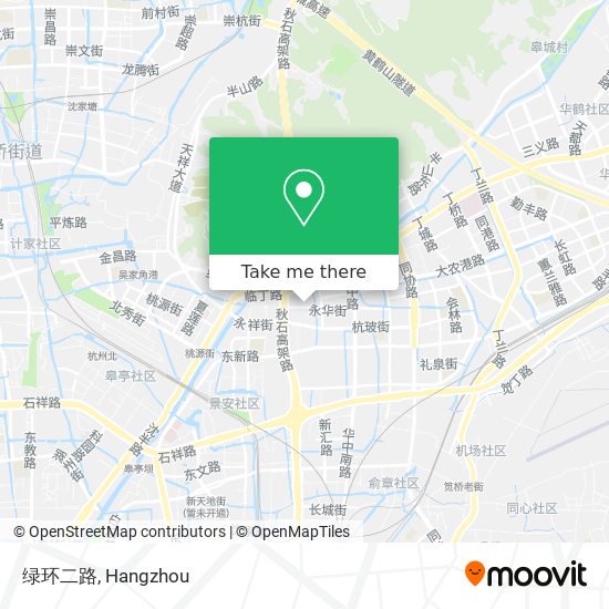 绿环二路 map