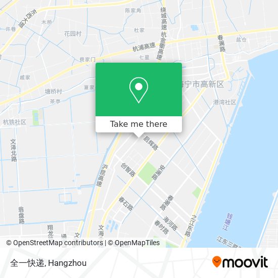 全一快递 map