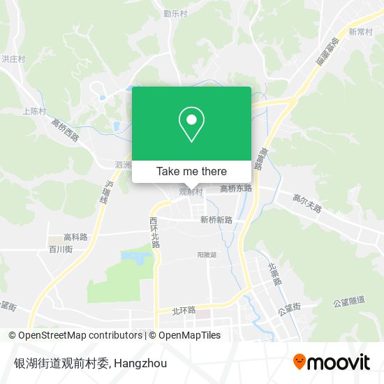 银湖街道观前村委 map