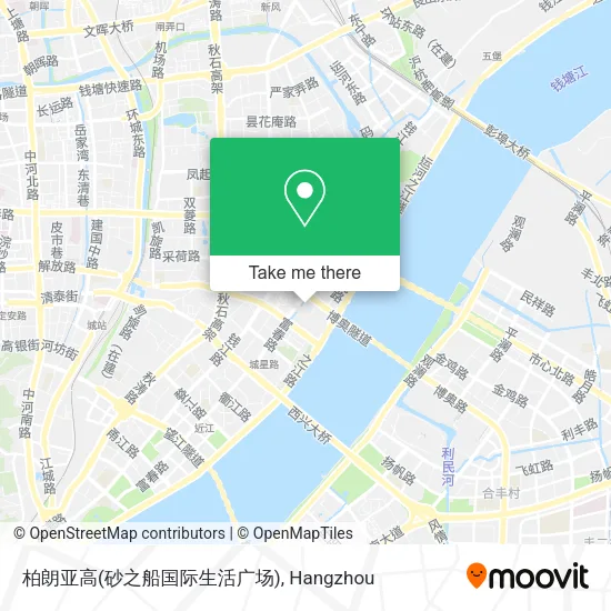 柏朗亚高(砂之船国际生活广场) map