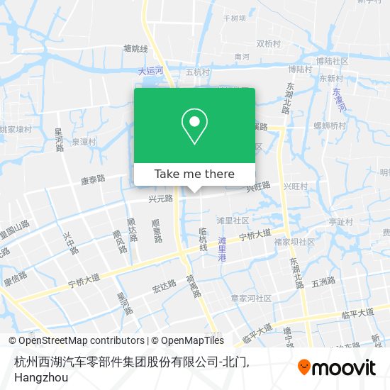 杭州西湖汽车零部件集团股份有限公司-北门 map