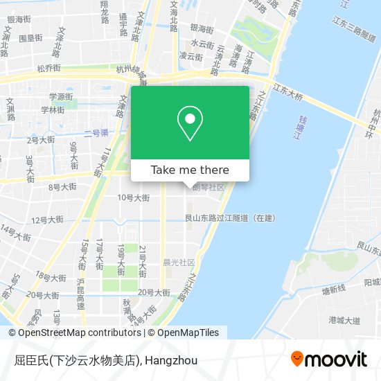 屈臣氏(下沙云水物美店) map