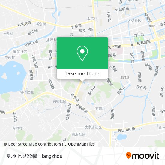复地上城22幢 map