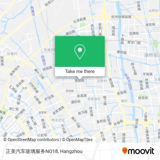 正美汽车玻璃服务NO18 map