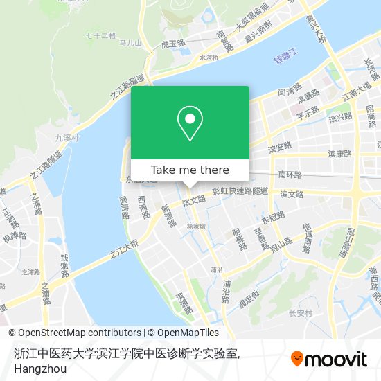 浙江中医药大学滨江学院中医诊断学实验室 map