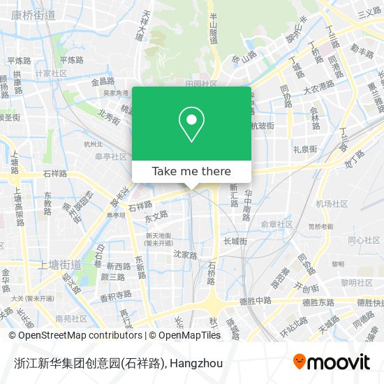 浙江新华集团创意园(石祥路) map