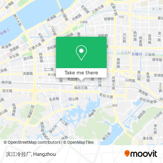 滨江冷拉厂 map