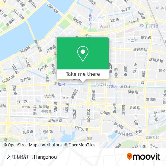 之江棉纺厂 map