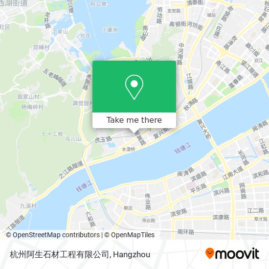 杭州阿生石材工程有限公司 map
