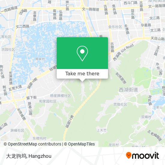大龙驹坞 map