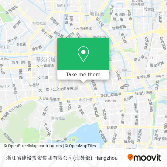 浙江省建设投资集团有限公司(海外部) map