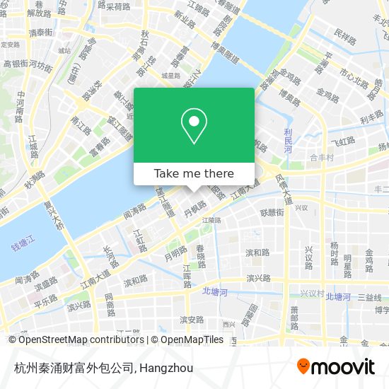 杭州秦涌财富外包公司 map