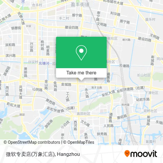 微软专卖店(万象汇店) map