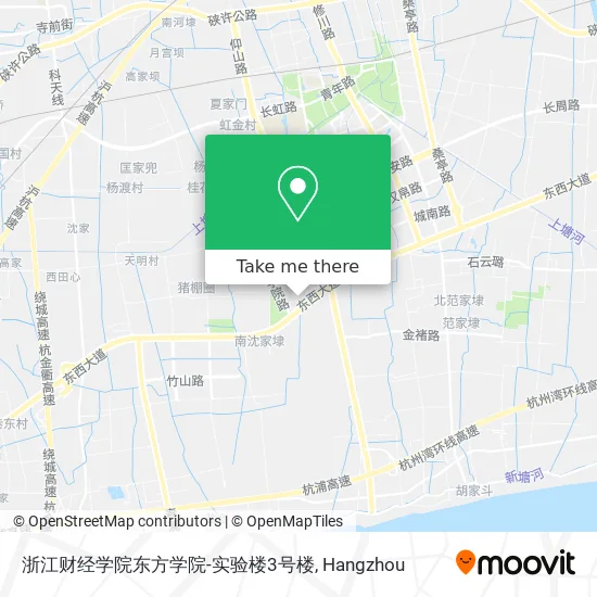 浙江财经学院东方学院-实验楼3号楼 map