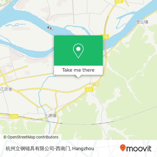 杭州立钢锚具有限公司-西南门 map