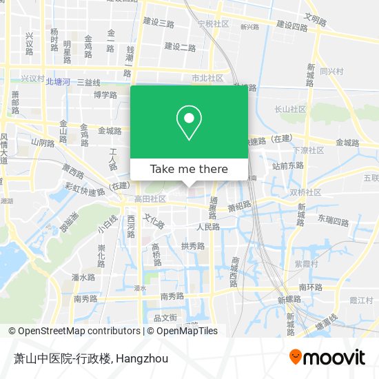 萧山中医院-行政楼 map