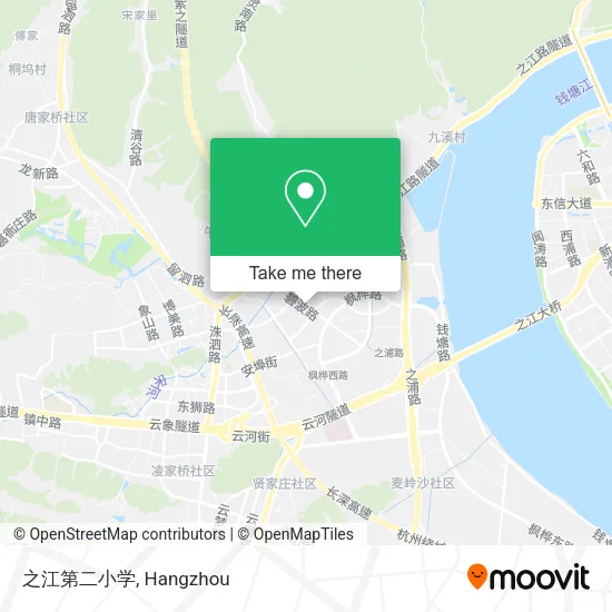 之江第二小学 map