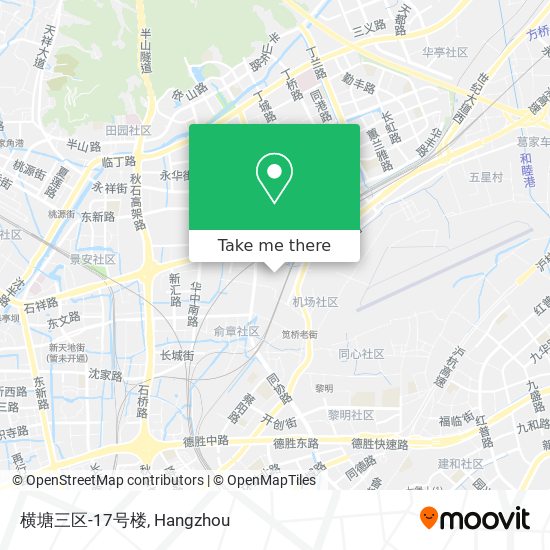 横塘三区-17号楼 map