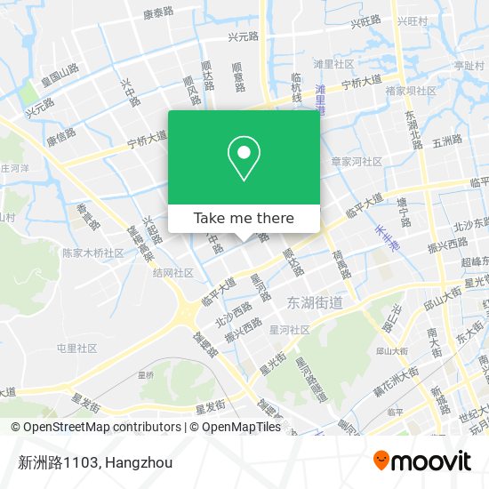 新洲路1103 map
