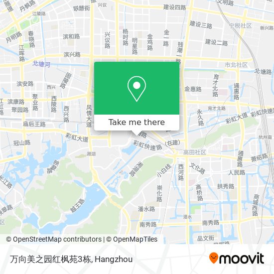 万向美之园红枫苑3栋 map