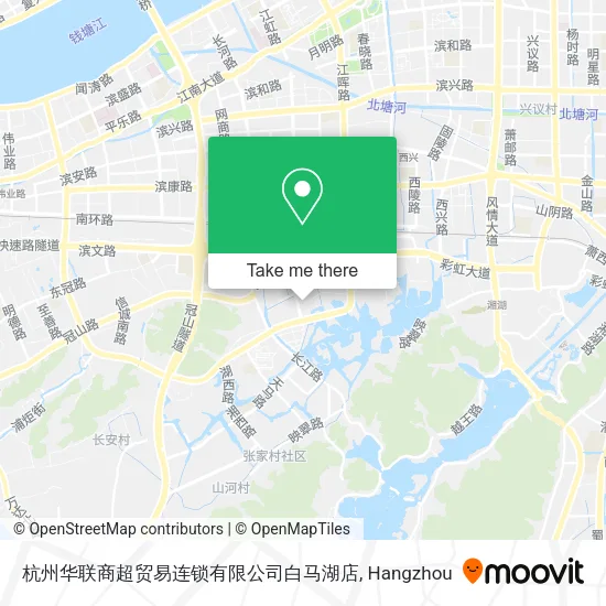 杭州华联商超贸易连锁有限公司白马湖店 map