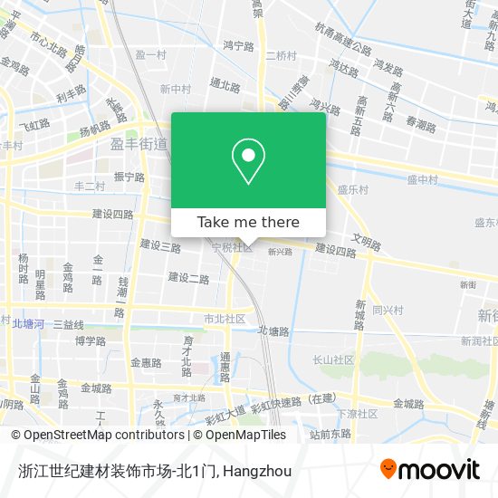 浙江世纪建材装饰市场-北1门 map