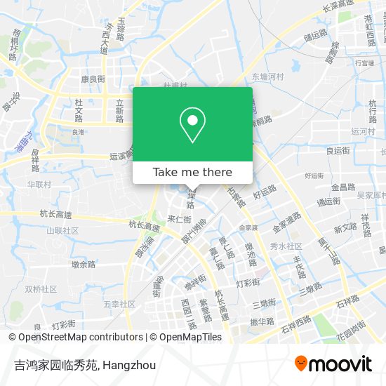 吉鸿家园临秀苑 map