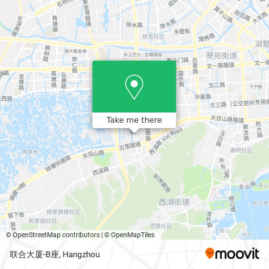 联合大厦-B座 map