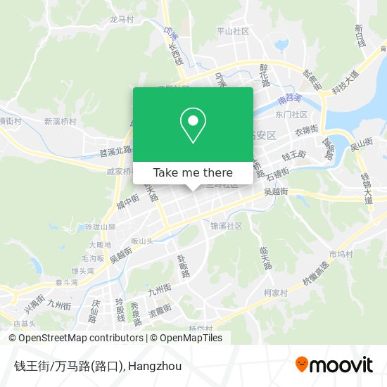 钱王街/万马路(路口) map