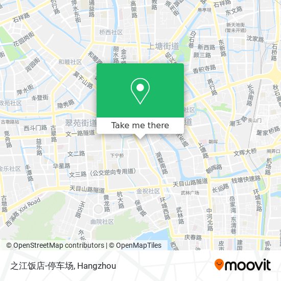 之江饭店-停车场 map