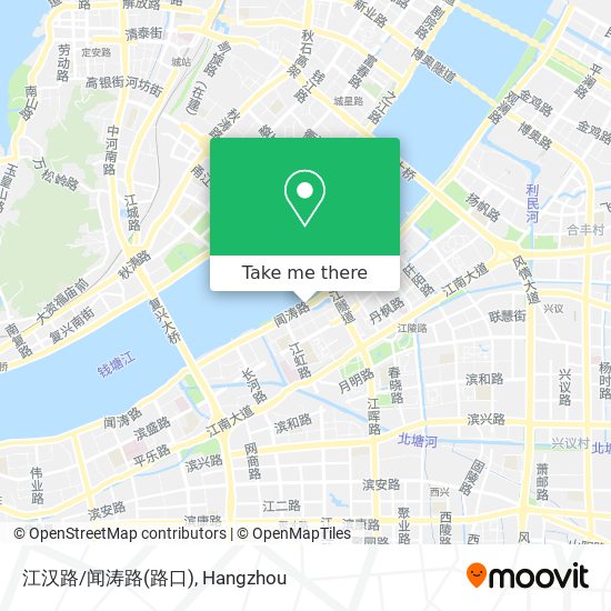 江汉路/闻涛路(路口) map