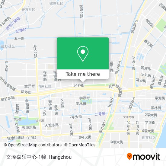 文泽嘉乐中心-1幢 map